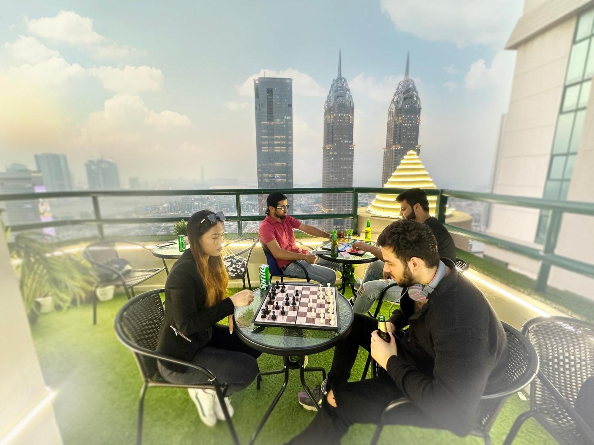 Horizon View Partition Room In Barsha Heights Near Metro Dubai Esterno foto