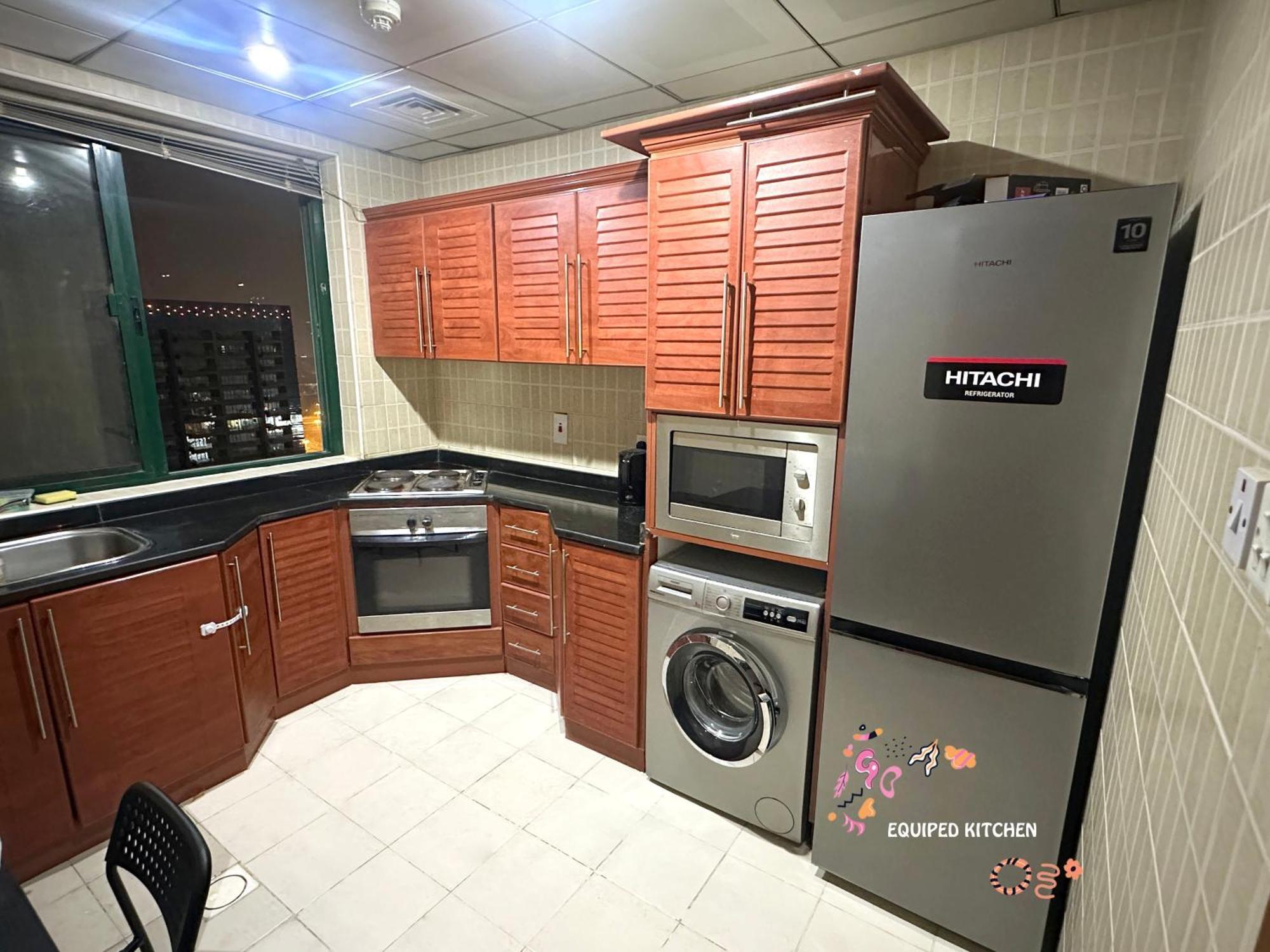 Horizon View Partition Room In Barsha Heights Near Metro Dubai Esterno foto