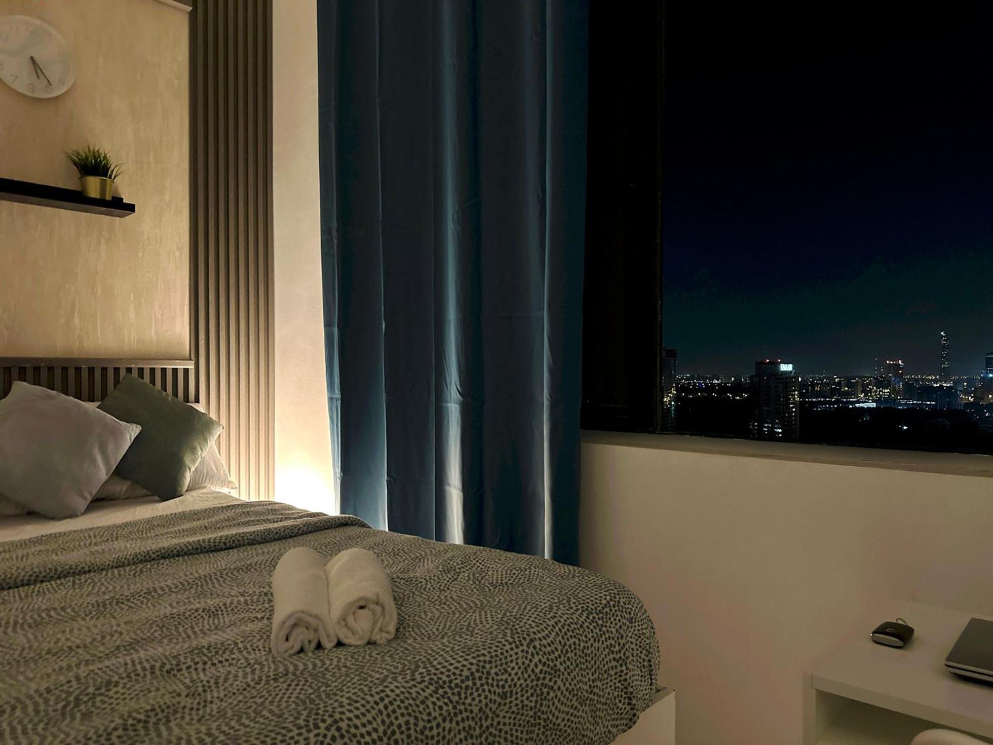 Horizon View Partition Room In Barsha Heights Near Metro Dubai Esterno foto